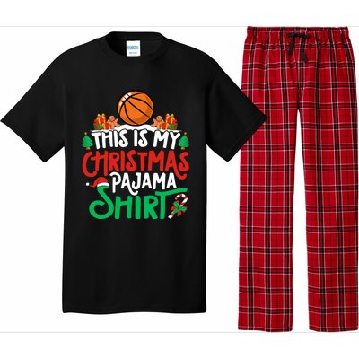 Basketball Christmas Pajama Gift Basketball Xmas Party Gift Pajama Set