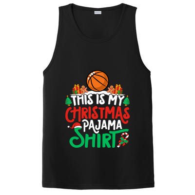 Basketball Christmas Pajama Gift Basketball Xmas Party Gift PosiCharge Competitor Tank