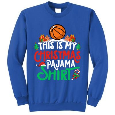 Basketball Christmas Pajama Gift Basketball Xmas Party Gift Sweatshirt