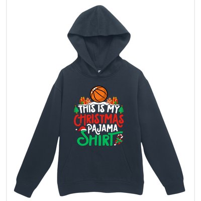 Basketball Christmas Pajama Gift Basketball Xmas Party Gift Urban Pullover Hoodie