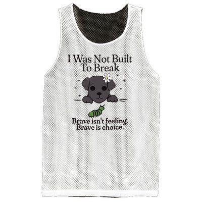 Brave Chiweenie Positive Motivational Inspirational Mesh Reversible Basketball Jersey Tank