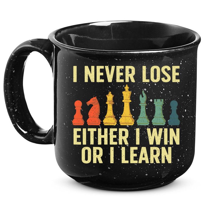 Best Chess Player For  Board Game  15oz Campfire Ceramic Mug