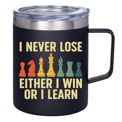 Best Chess Player For  Board Game  12oz Stainless Steel Coffee Mug
