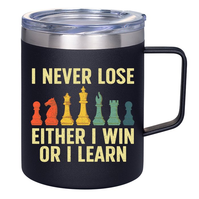 Best Chess Player For  Board Game  12oz Stainless Steel Coffee Mug