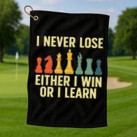 Best Chess Player For  Board Game  Golf Towel
