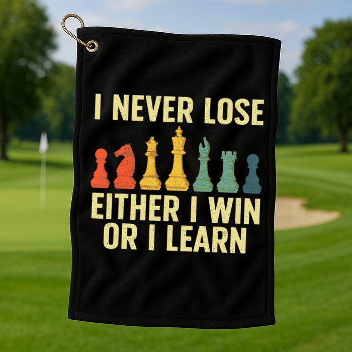 Best Chess Player For  Board Game  Golf Towel