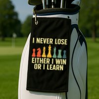 Best Chess Player For  Board Game  Golf Towel