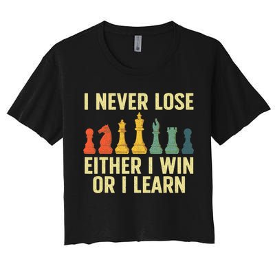 Best Chess Player For  Board Game  Crop Top