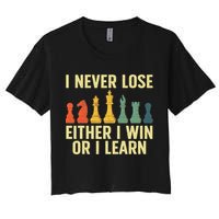 Best Chess Player For  Board Game  Crop Top