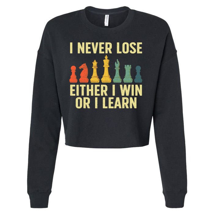 Best Chess Player For  Board Game  Cropped Pullover Crew