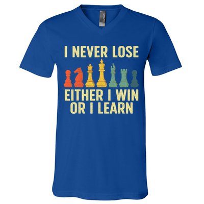 Best Chess Player For  Board Game  V-Neck T-Shirt