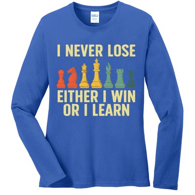 Best Chess Player For  Board Game  Ladies Long Sleeve Shirt