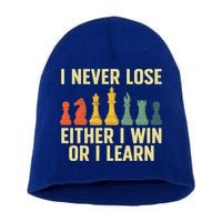 Best Chess Player For  Board Game  Short Acrylic Beanie
