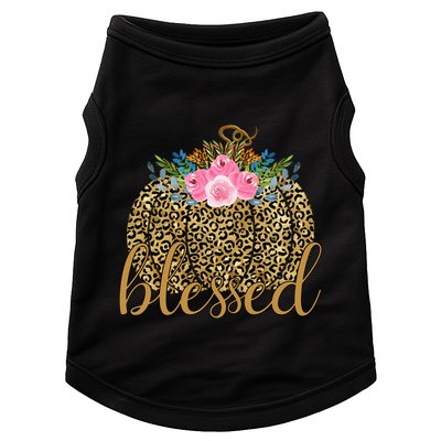 Blessed Cheetah Pumpkin October Doggie Tank