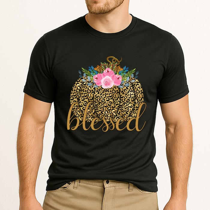 Blessed Cheetah Pumpkin October Performance Shirt