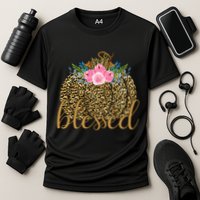Blessed Cheetah Pumpkin October Performance Shirt