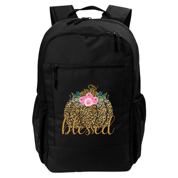 Blessed Cheetah Pumpkin October Backpack