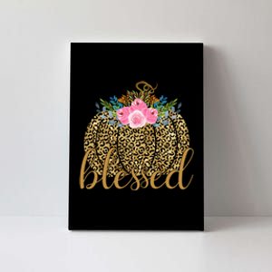 Blessed Cheetah Pumpkin October Canvas