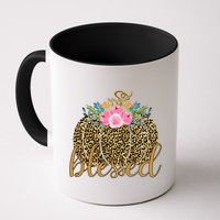 Blessed Cheetah Pumpkin October Mug