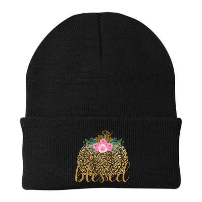 Blessed Cheetah Pumpkin October Beanie