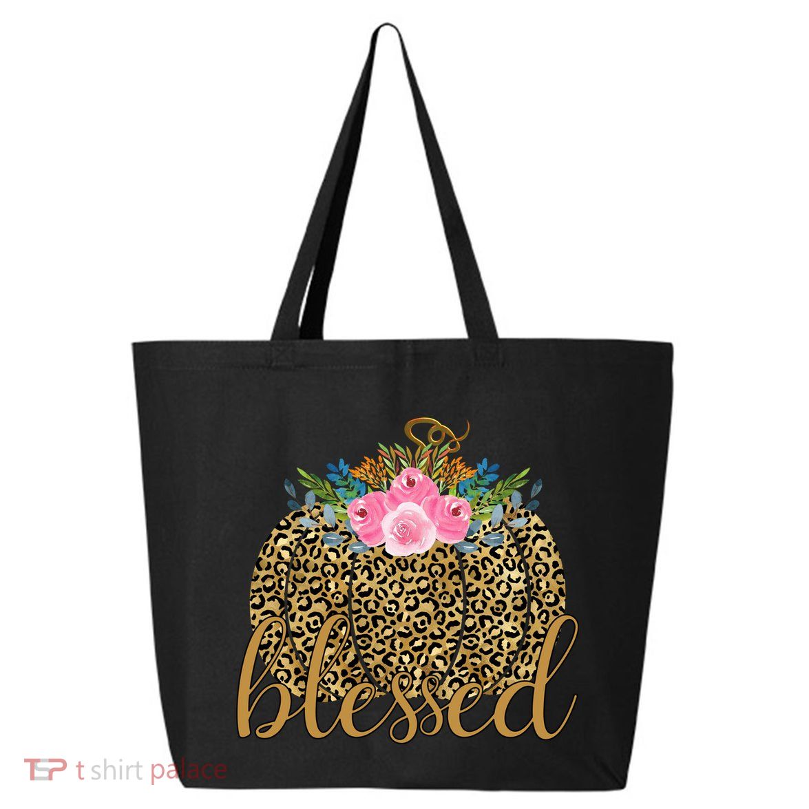 Blessed Cheetah Pumpkin October 25L Jumbo Tote