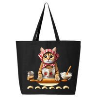 Babushka Cat Pierogi Making Polish Cat 25L Jumbo Tote
