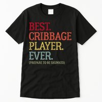 Best Cribbage Player Ever Prepare To Be Skunked Vintage Tall T-Shirt