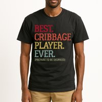 Best Cribbage Player Ever Prepare To Be Skunked Vintage Tall T-Shirt