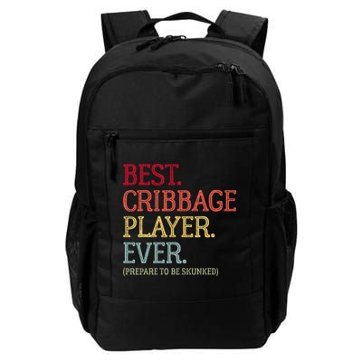 Best Cribbage Player Ever Prepare To Be Skunked Vintage Backpack
