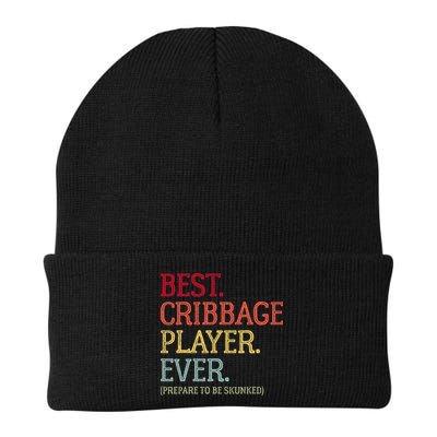 Best Cribbage Player Ever Prepare To Be Skunked Vintage Beanie