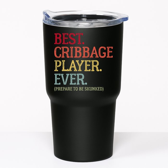 Best Cribbage Player Ever Prepare To Be Skunked Vintage Tumbler