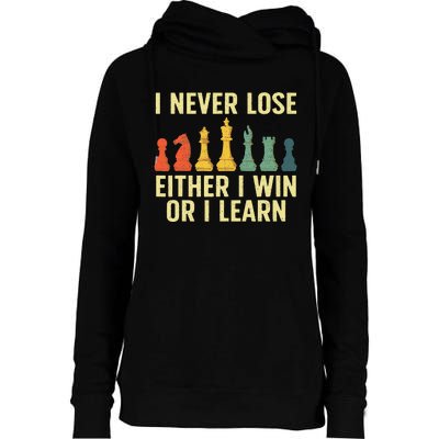 Best Chess Player Board Game Chess Lover Womens Funnel Neck Pullover Hood