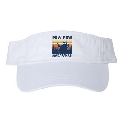Black Cat Pew Pew Madafakas Valucap Bio-Washed Visor