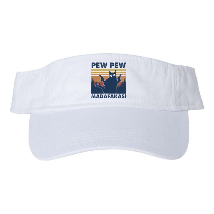 Black Cat Pew Pew Madafakas Valucap Bio-Washed Visor