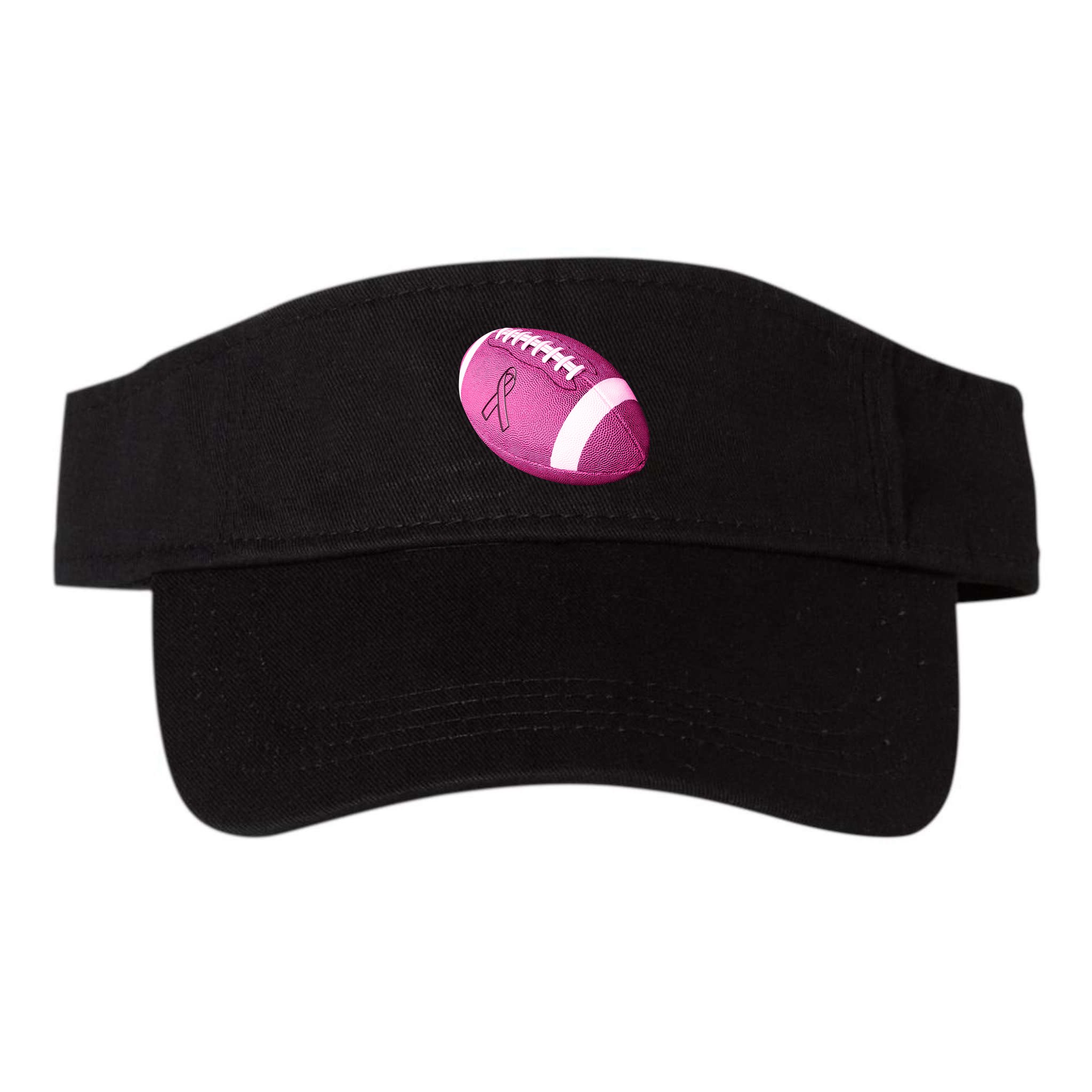Breast Cancer Pink Football Visor