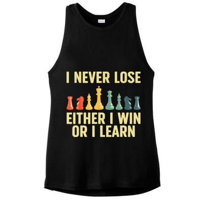 Best Chess Player For Board Game Chess Lover Ladies PosiCharge Tri-Blend Wicking Tank
