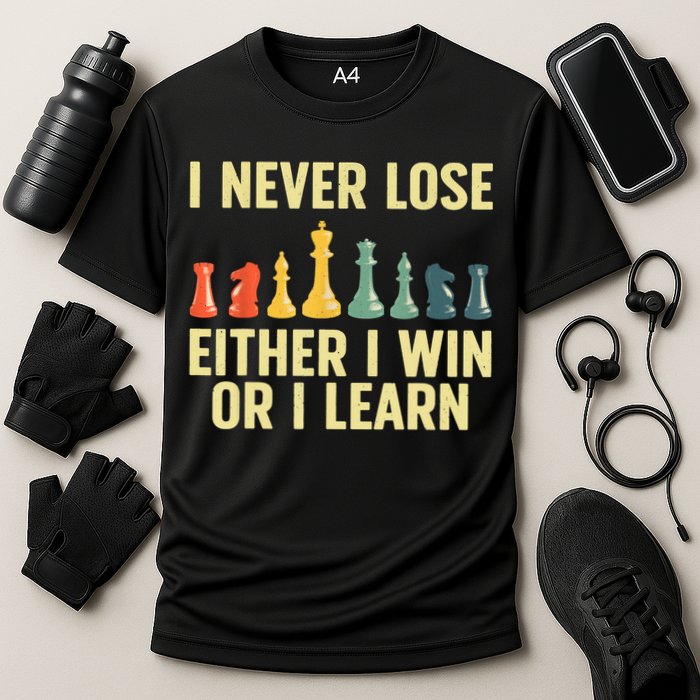 Best Chess Player For Board Game Chess Lover Performance Shirt