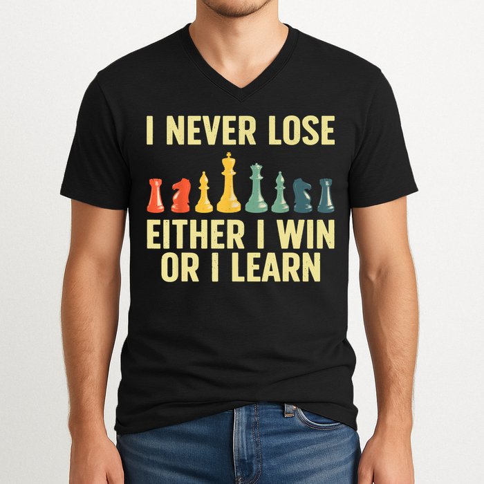 Best Chess Player For Board Game Chess Lover V-Neck T-Shirt