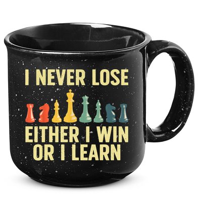 Best Chess Player For Board Game Chess Lover 15oz Campfire Ceramic Mug