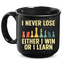 Best Chess Player For Board Game Chess Lover 15oz Campfire Ceramic Mug