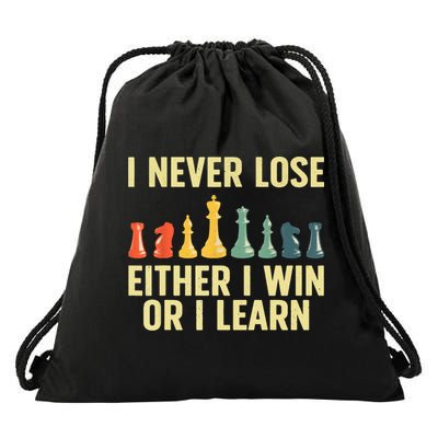 Best Chess Player For Board Game Chess Lover Drawstring Bag