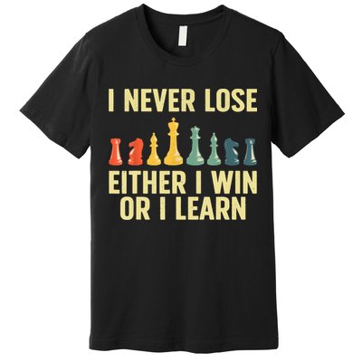 Best Chess Player For Board Game Chess Lover Premium T-Shirt