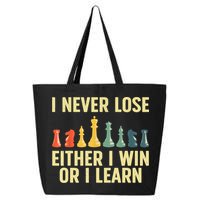 Best Chess Player For Board Game Chess Lover 25L Jumbo Tote