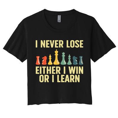 Best Chess Player For Board Game Chess Lover Crop Top