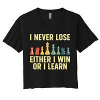 Best Chess Player For Board Game Chess Lover Crop Top