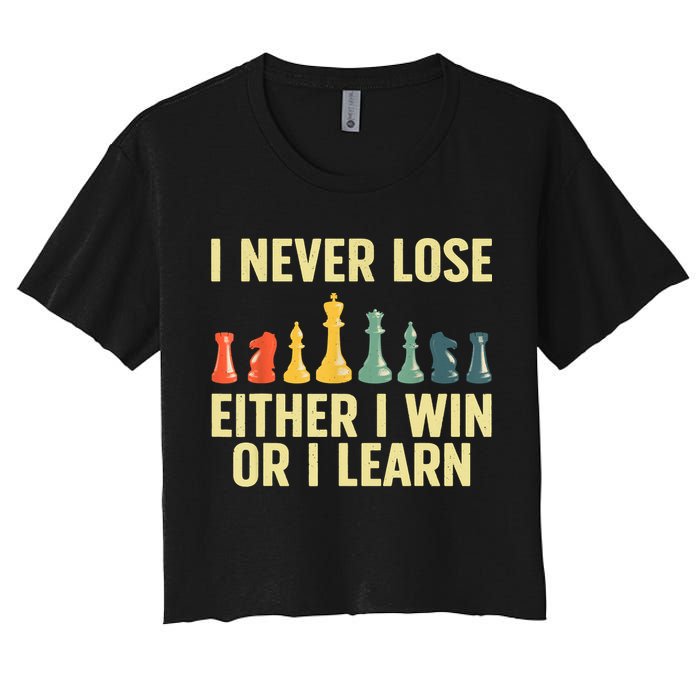 Best Chess Player For Board Game Chess Lover Crop Top