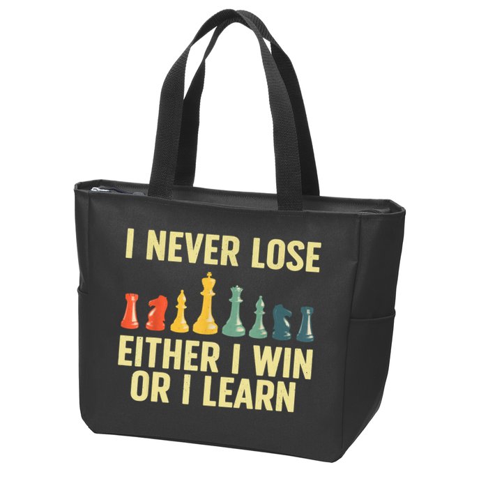 Best Chess Player For Board Game Chess Lover Zip Tote Bag