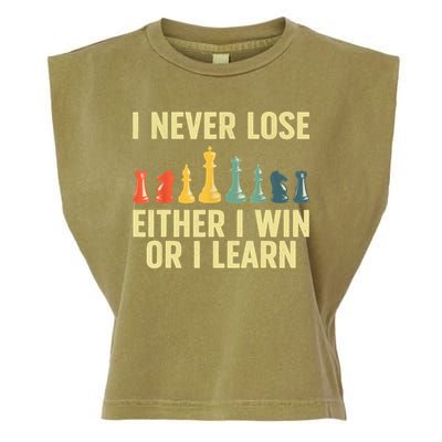 Best Chess Player For Board Game Chess Lover Garment-Dyed Women's Muscle Tee