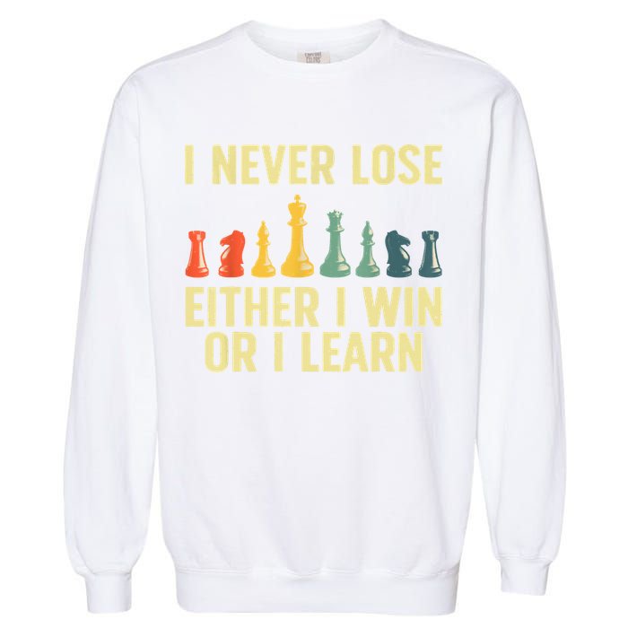 Best Chess Player For Board Game Chess Lover Garment-Dyed Sweatshirt