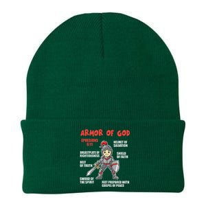 Bible Chapters Put On The Full Armor Of God Knit Cap Winter Beanie